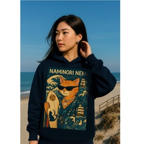 Худи «Naminori Neko» — Кайто идёт серфить